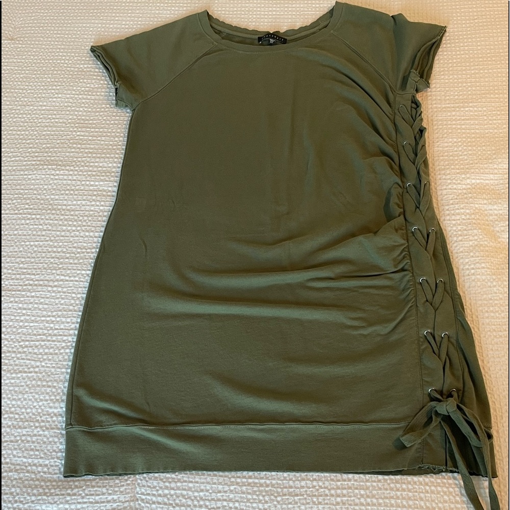 Sanctuary Side Lace Jersey Dress